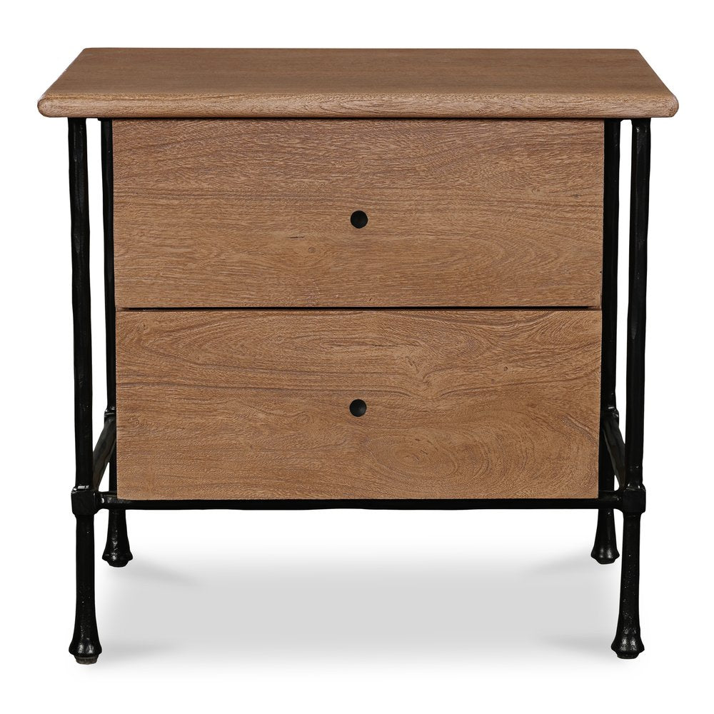 Moes Home - Rene Nightstand Brown - LX-1079-03 view 1