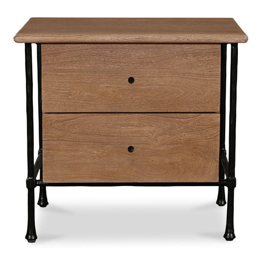 Moes Home - Rene Nightstand Brown - LX-1079-03 view 1