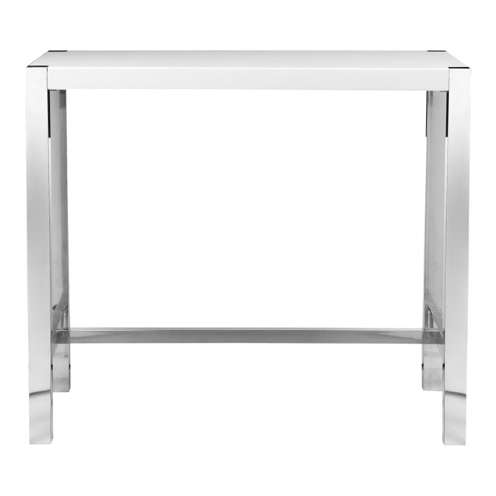 Moes Home - Riva Bar Table in White - ER-1080-18-0 veiw 1