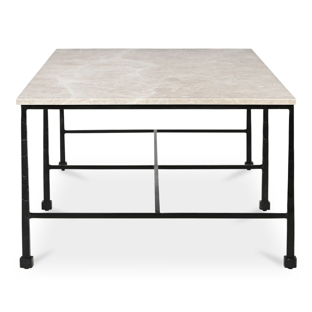Moes Home - River Coffee Table Botticino Marble - QJ-1022-34-0 view 4