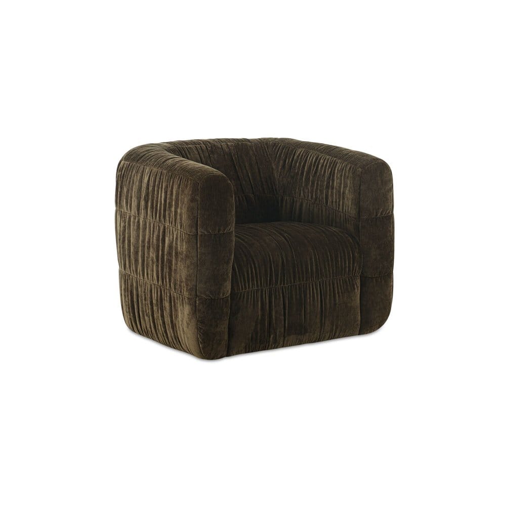 Moes Home - Robson Swivel Chair Dark Green - AZ-1007-27 view 3