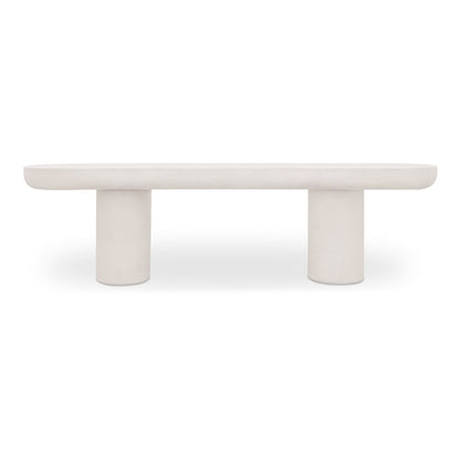 Moes Home - Rocca Bench Cream - ZT-1037-05-0 view 2