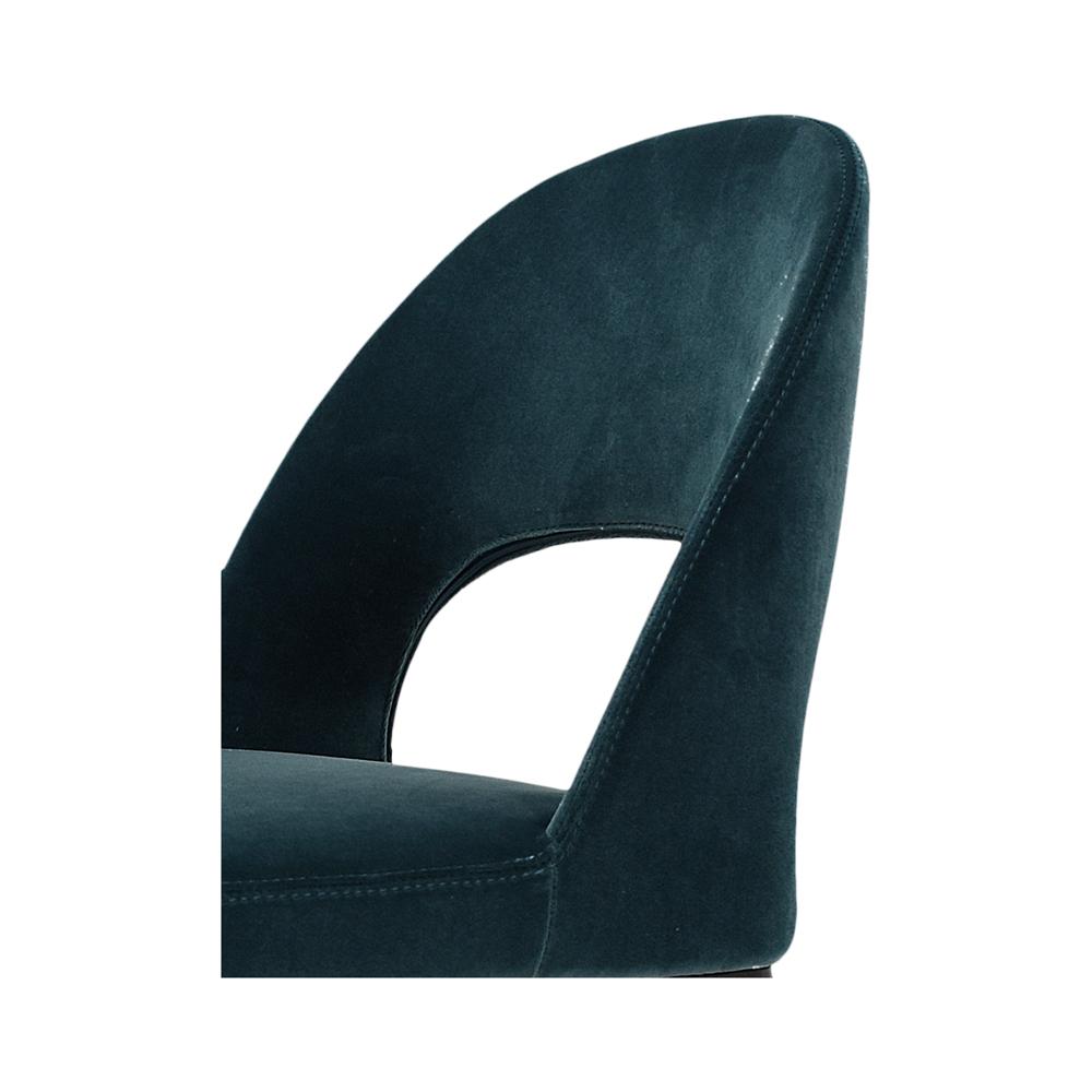 Moes Home - Roger Bar Stool in Teal Velvet - EJ-1037-36 veiw 5