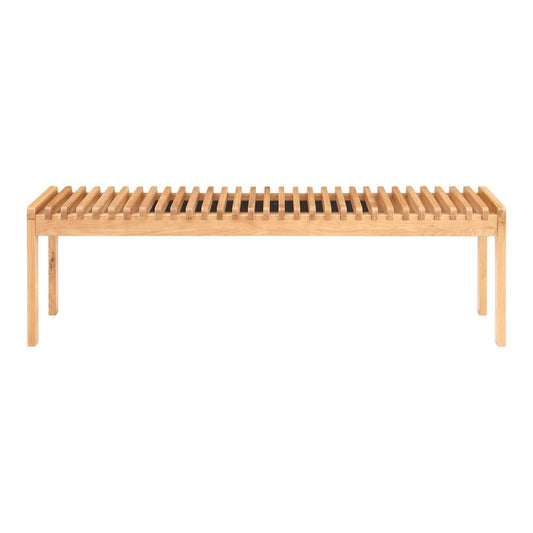 Moes Home - Rohe Oak Bench Natural - BC-1113-24 veiw 1