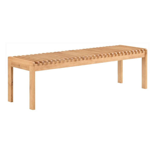 Moes Home - Rohe Oak Bench Natural - BC-1113-24 veiw 2