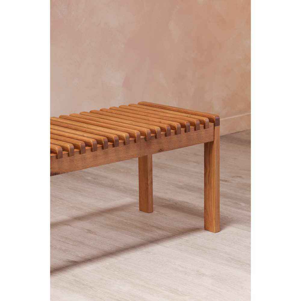 Moes Home - Rohe Oak Bench Natural - BC-1113-24 veiw 7