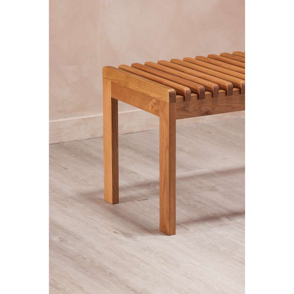 Moes Home - Rohe Oak Bench Natural - BC-1113-24 veiw 8