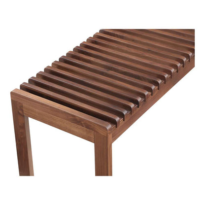 Moes Home - Rohe Walnut Bench Natural - BC-1114-03 veiw 5