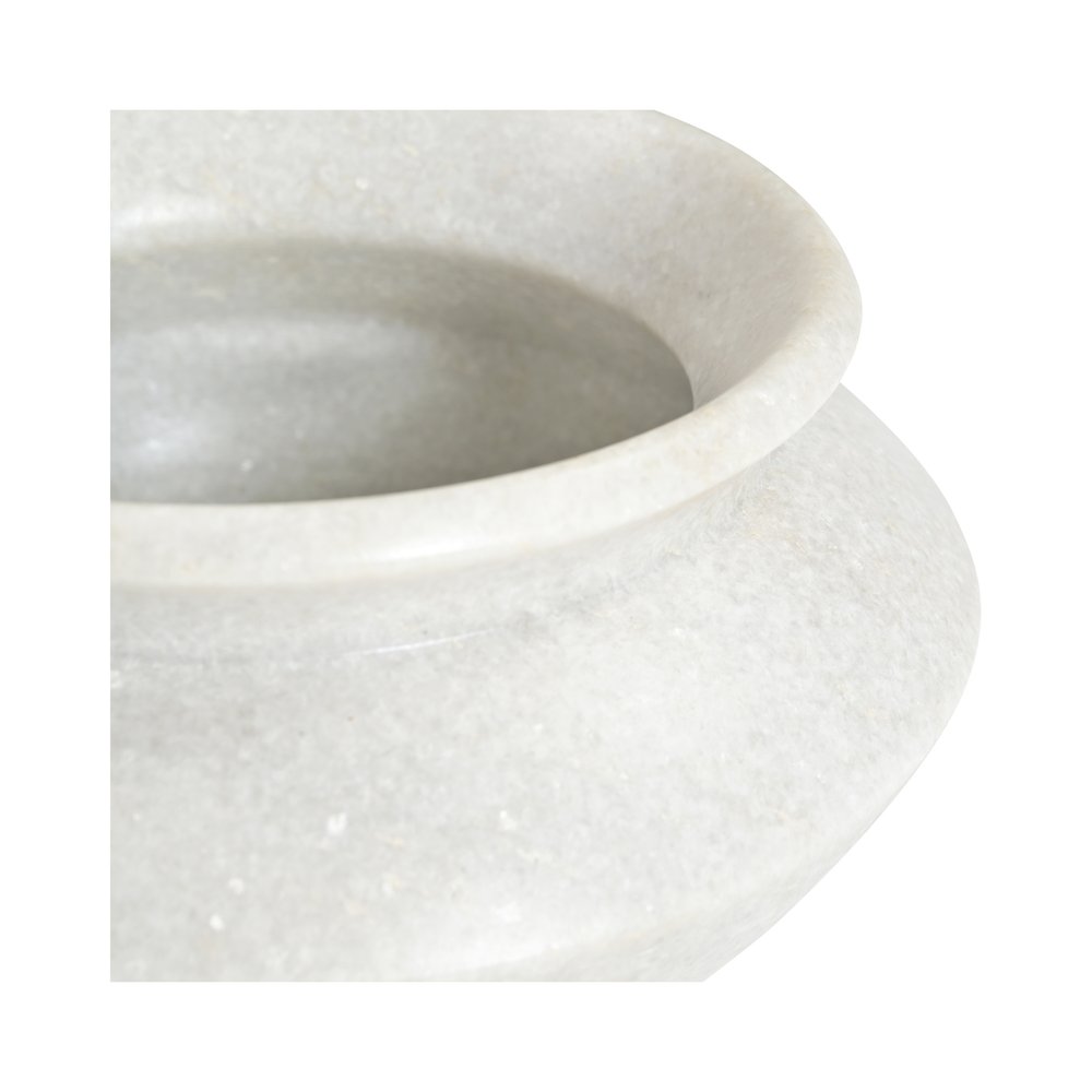 Moes Home - Romano Vessel White Marble - PZ-1022-18 view 4