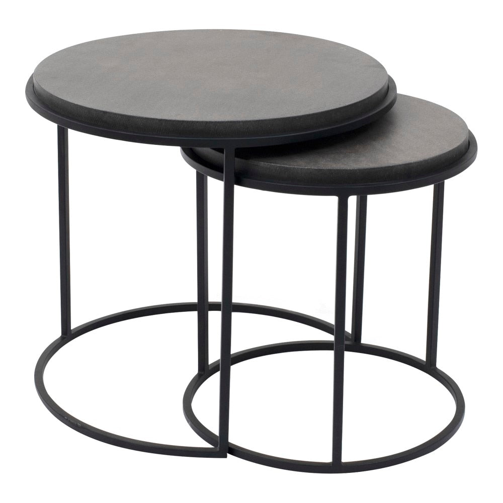 Moes Home - Roost Nesting Tables in Black - VH-1008-02 veiw 2
