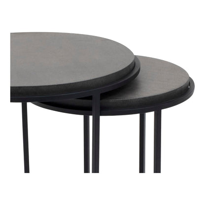 Moes Home - Roost Nesting Tables in Black - VH-1008-02 veiw 4