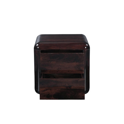 Moes Home - Rory Nightstand Dark Brown - JD-1103-20 view 2