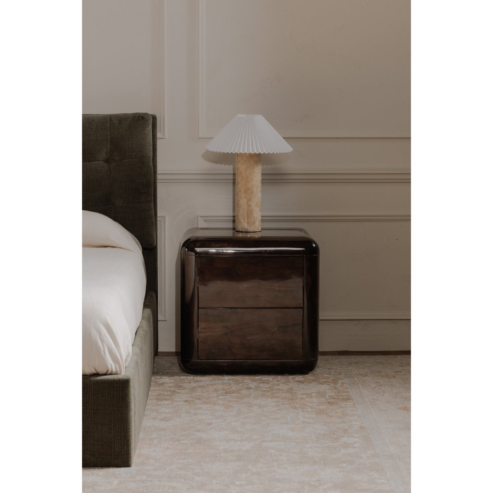 Moes Home - Rory Nightstand Dark Brown - JD-1103-20 view 8