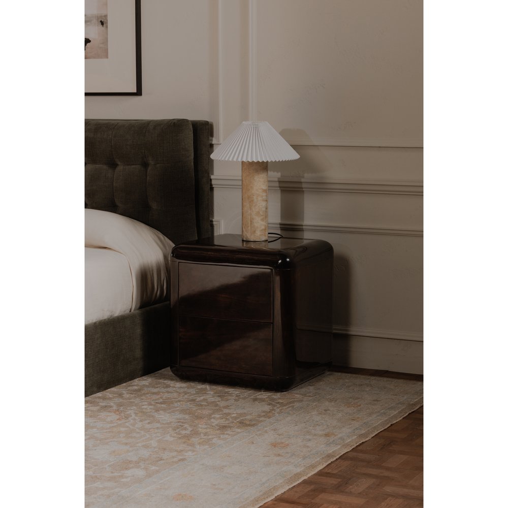 Moes Home - Rory Nightstand Dark Brown - JD-1103-20 view 9