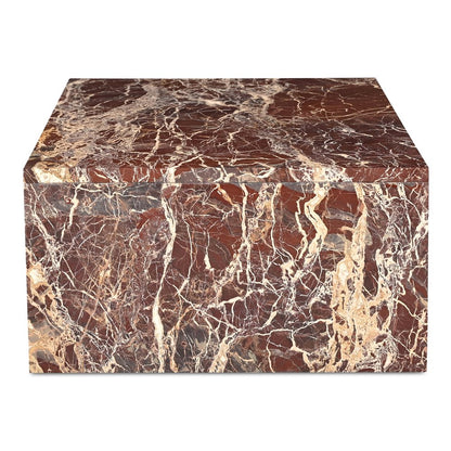 Moes Home - Rosa Coffee Table Rosso Levanto Marble - GZ-1182-06-0 view 4