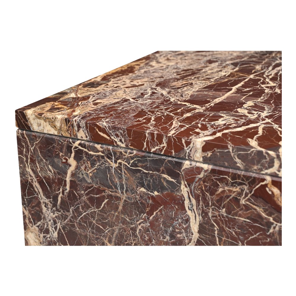 Moes Home - Rosa Coffee Table Rosso Levanto Marble - GZ-1182-06-0 view 9