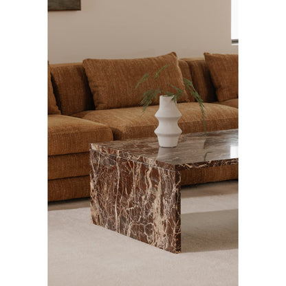 Moes Home - Rosa Coffee Table Rosso Levanto Marble - GZ-1182-06-0 view 12
