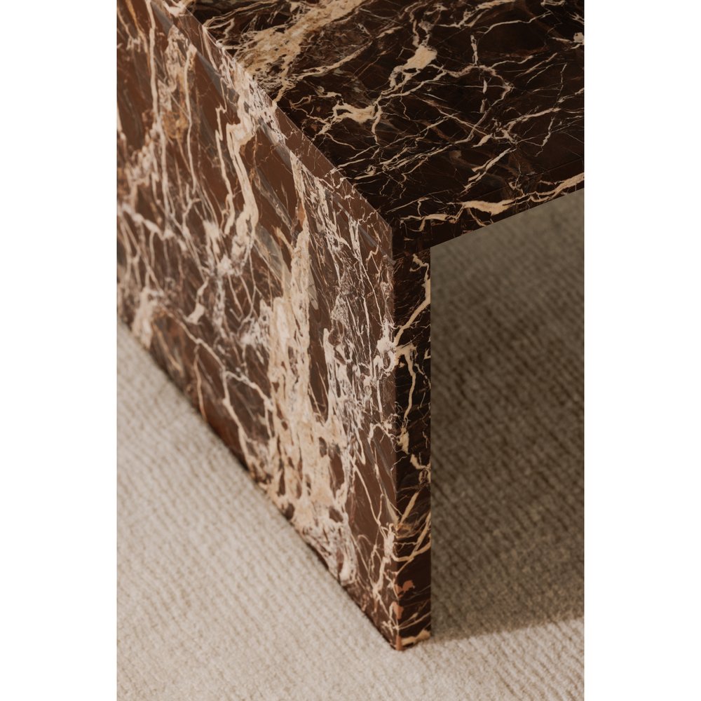 Moes Home - Rosa Coffee Table Rosso Levanto Marble - GZ-1182-06-0 view 13