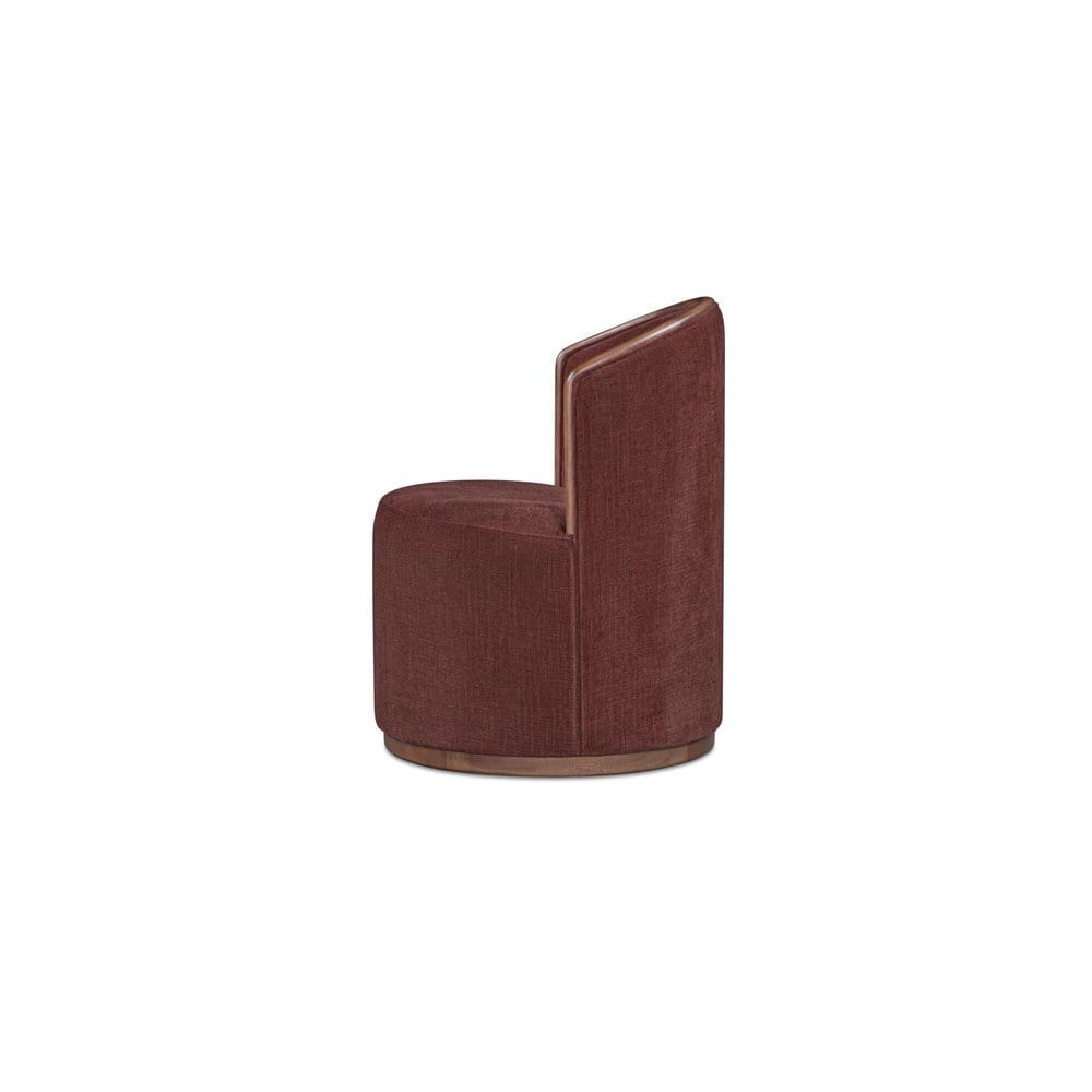 Moes Home - Rossi Swivel Dining Chair Berry - EF-1011-38 view 3