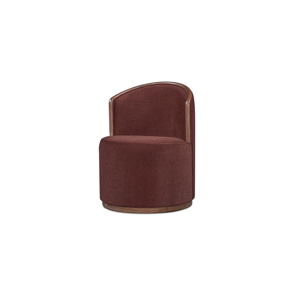 Moes Home - Rossi Swivel Dining Chair Berry - EF-1011-38 view 5