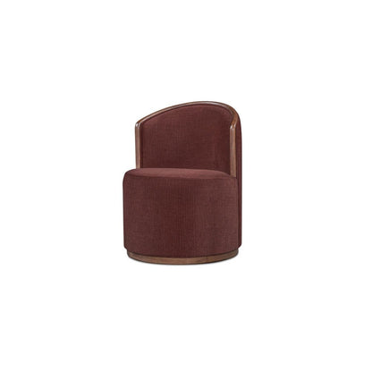 Moes Home - Rossi Swivel Dining Chair Berry - EF-1011-38 view 5