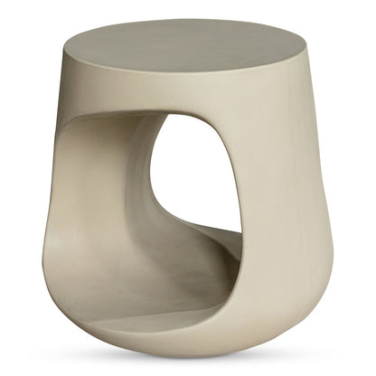 Moes Home - Rothko Outdoor Stool Cream - BQ-1055-05 view 3