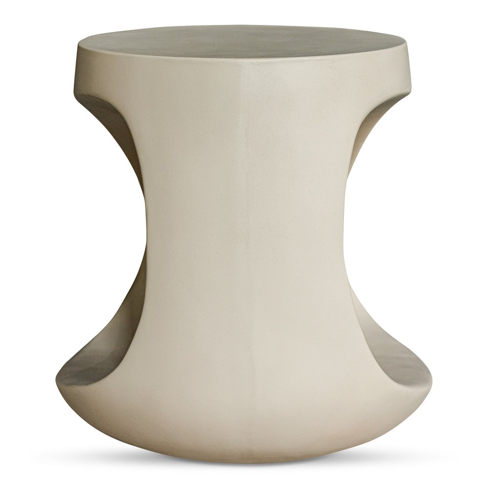 Moes Home - Rothko Outdoor Stool Cream - BQ-1055-05 view 4