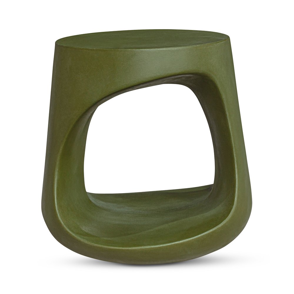 Moes Home - Rothko Outdoor Stool Green - BQ-1055-16 view 1