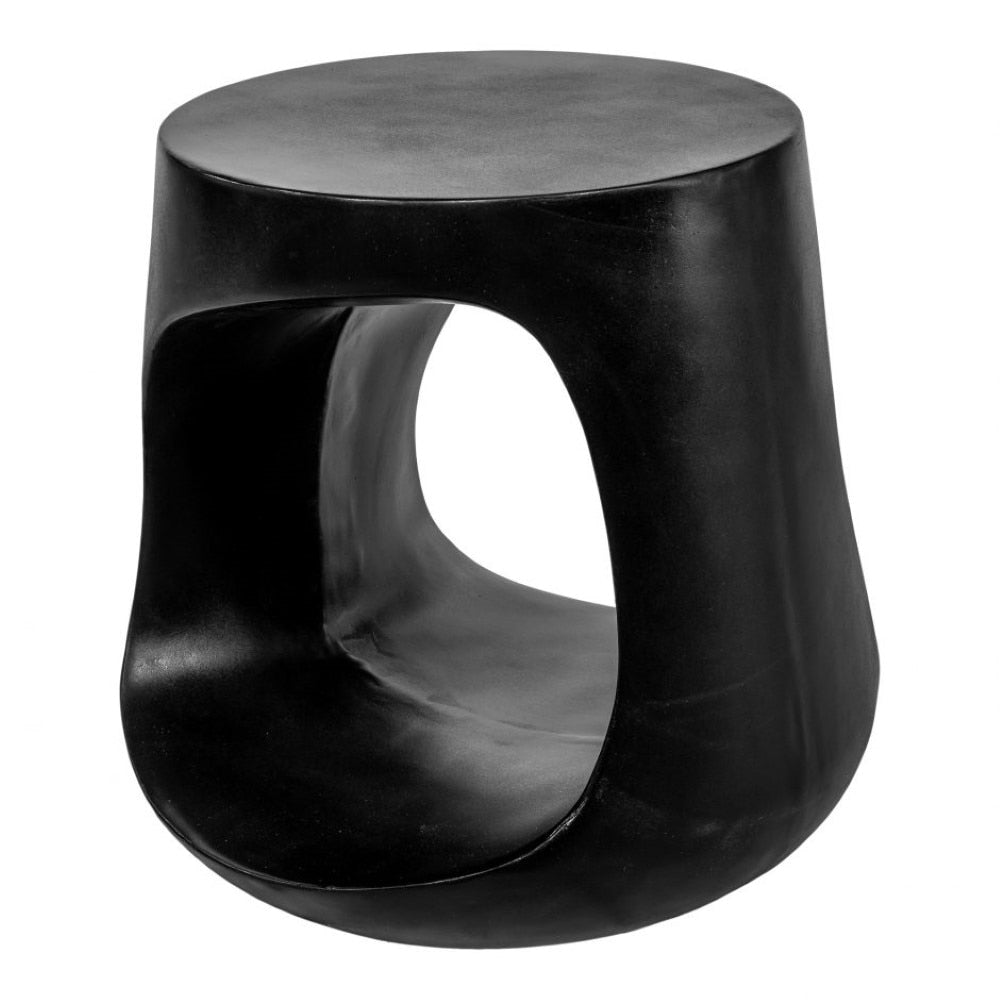 Moes Home - Rothko Outdoor Stool in Black - BQ-1055-02 veiw 1