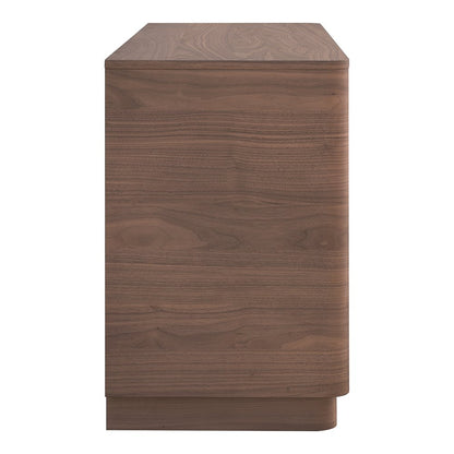 Moes Home - Round Off Dresser Walnut Brown - YR-1003-03 view 5