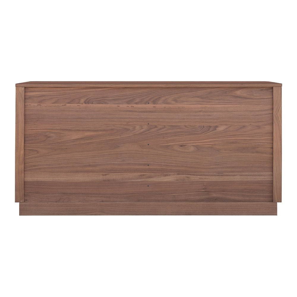Moes Home - Round Off Dresser Walnut Brown - YR-1003-03 view 6