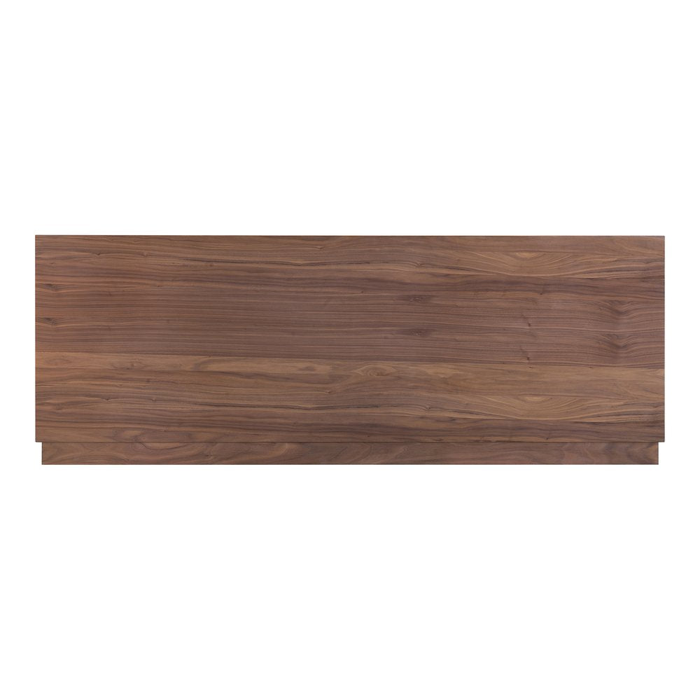 Moes Home - Round Off King Bed Walnut Brown - YR-1006-03-0 view 7