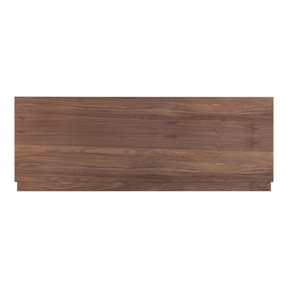 Moes Home - Round Off King Bed Walnut Brown - YR-1006-03-0 view 7