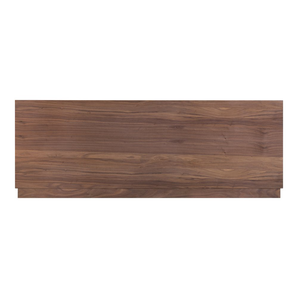 Moes Home - Round Off Queen Bed Walnut Brown - YR-1005-03-0 view 7