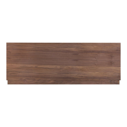 Moes Home - Round Off Queen Bed Walnut Brown - YR-1005-03-0 view 7