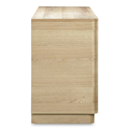 Moes Home - Round Off Sideboard Natural Oak - YR-1008-24 view 6