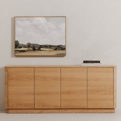 Moes Home - Round Off Sideboard Natural Oak - YR-1008-24 view 10
