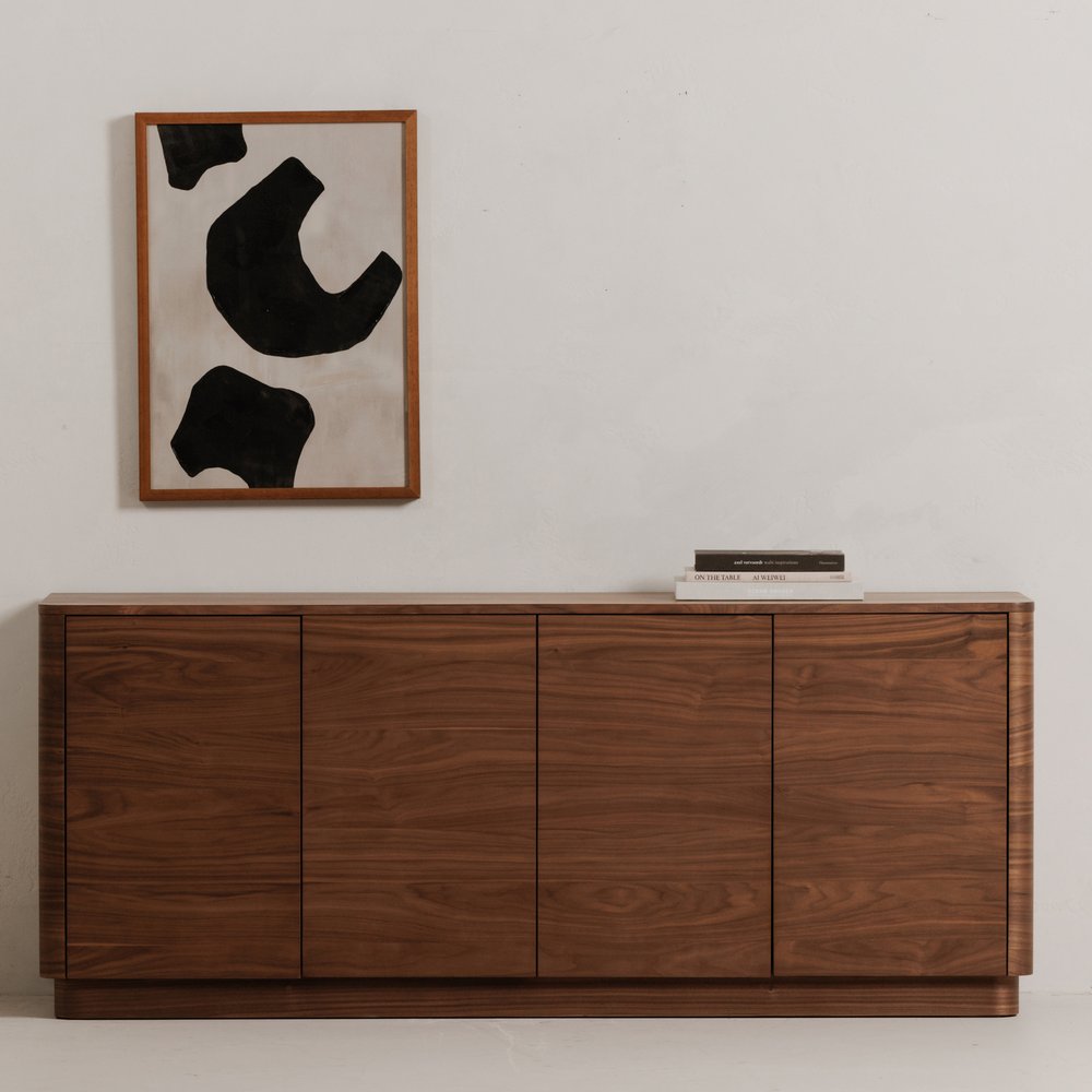 Moes Home - Round Off Sideboard Walnut Brown - YR-1008-03 view 10