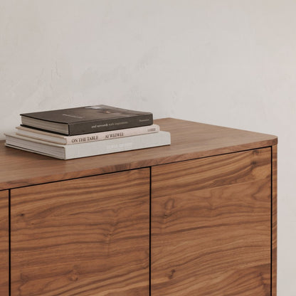 Moes Home - Round Off Sideboard Walnut Brown - YR-1008-03 view 11