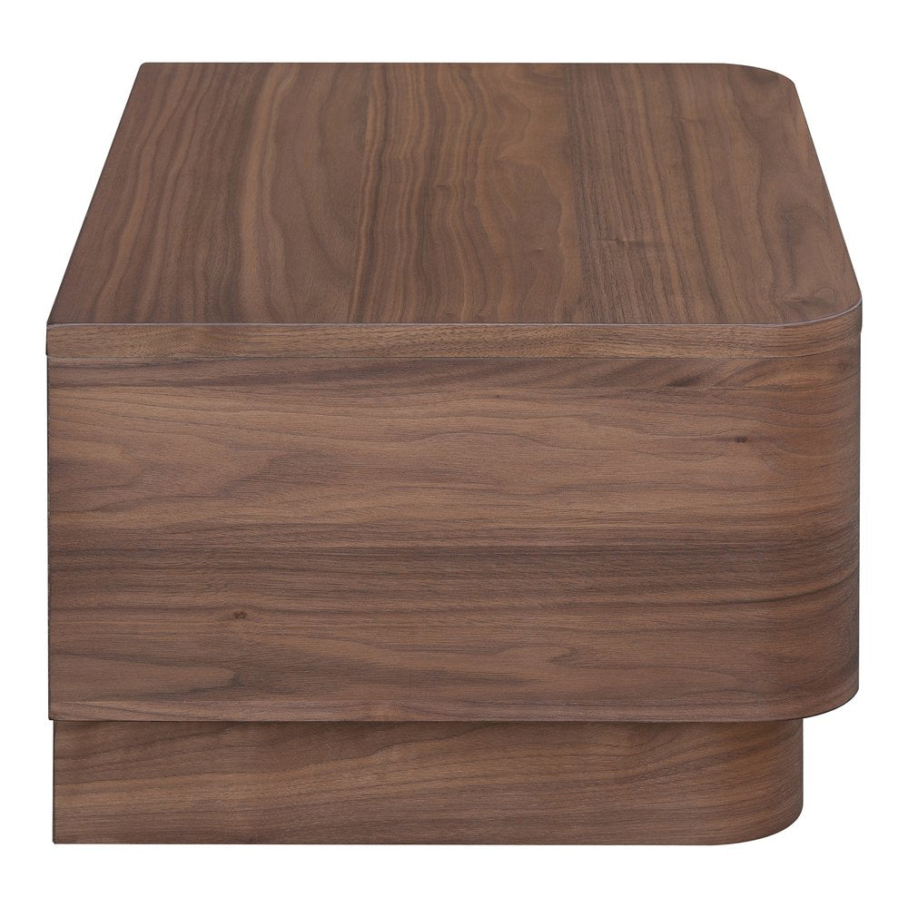 Moes Home - Round Off Small Nightstand Walnut - YR-1001-03 view 5