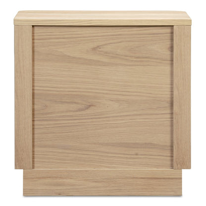 Moes Home - Round Off Tall Nightstand Natural Oak - YR-1013-24 view 8