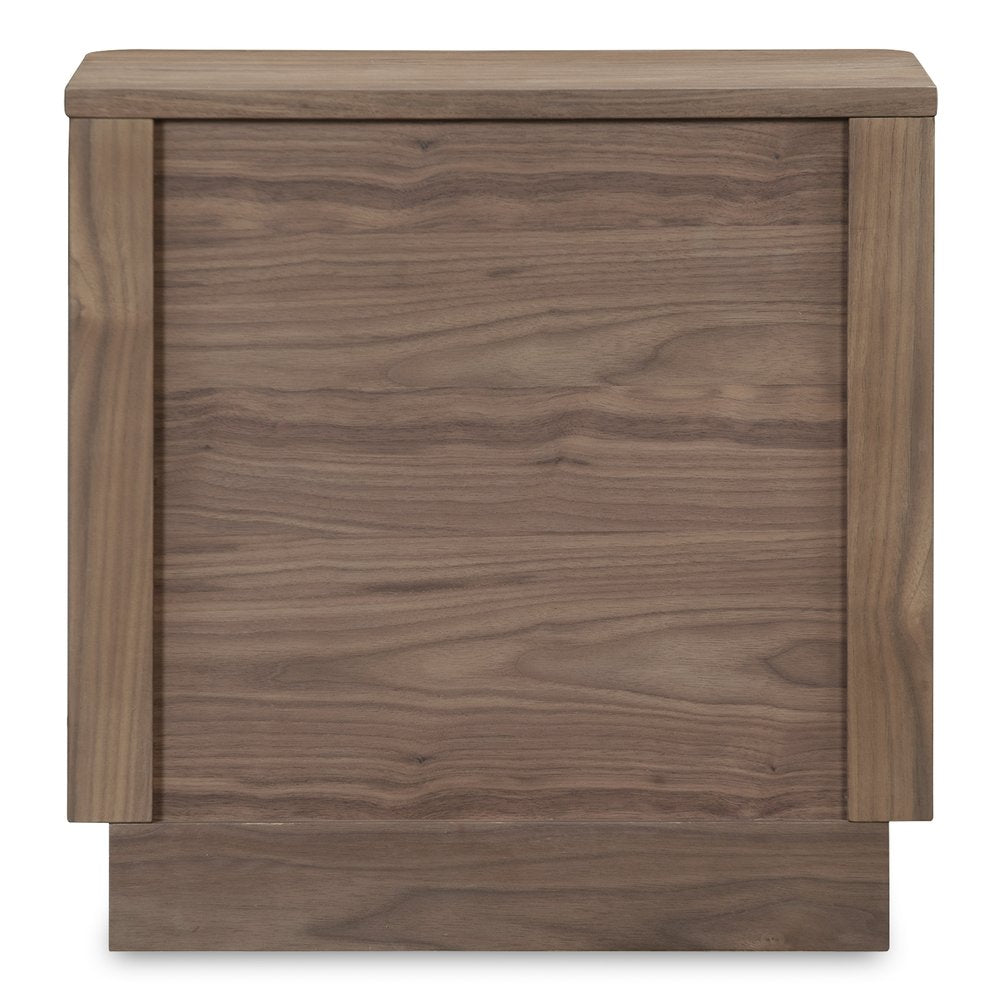 Moes Home - Round Off Tall Nightstand Walnut Brown - YR-1013-03 view 8
