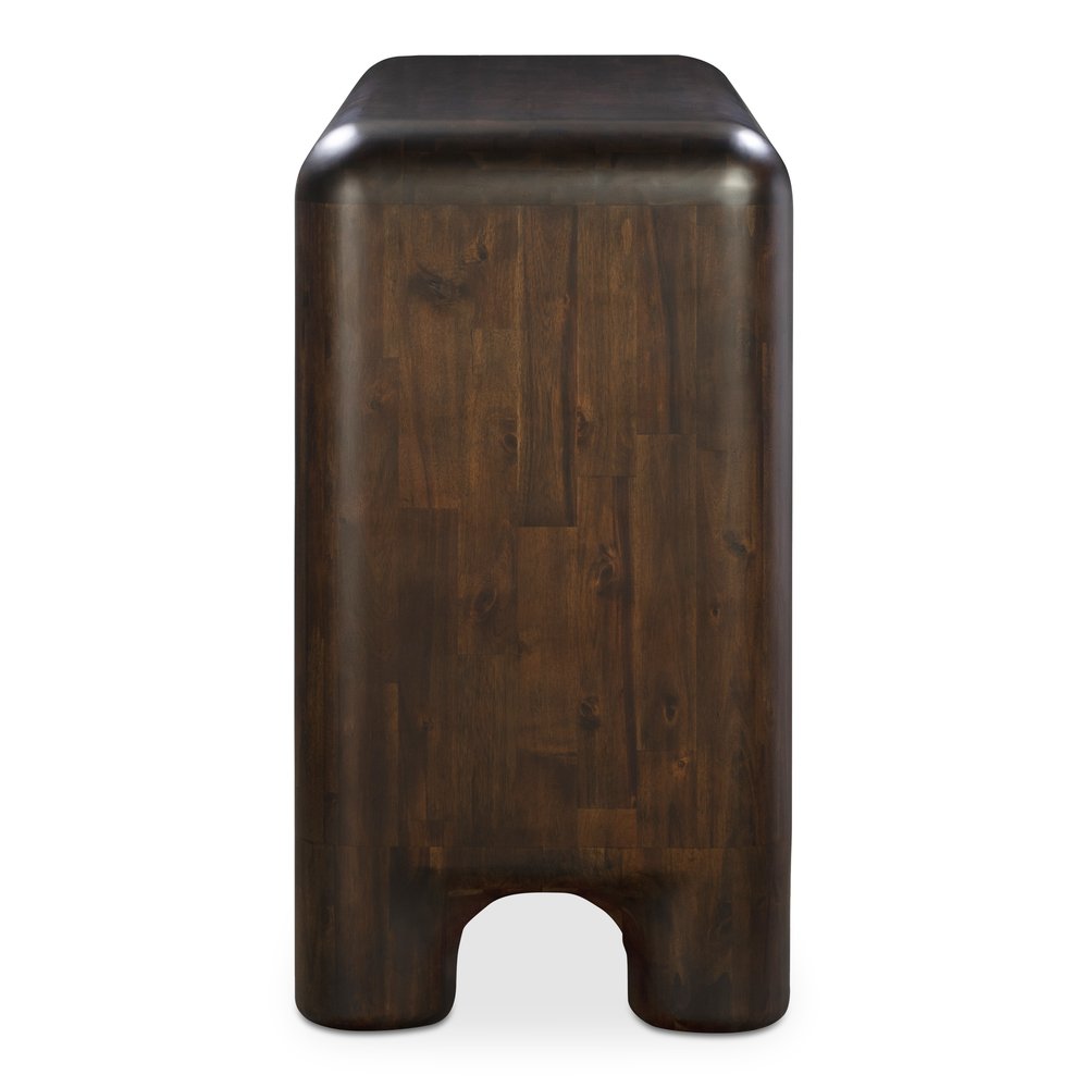 Moes Home - Rowan 6 Drawer Dresser Dark Brown - YR-1015-20 view 6