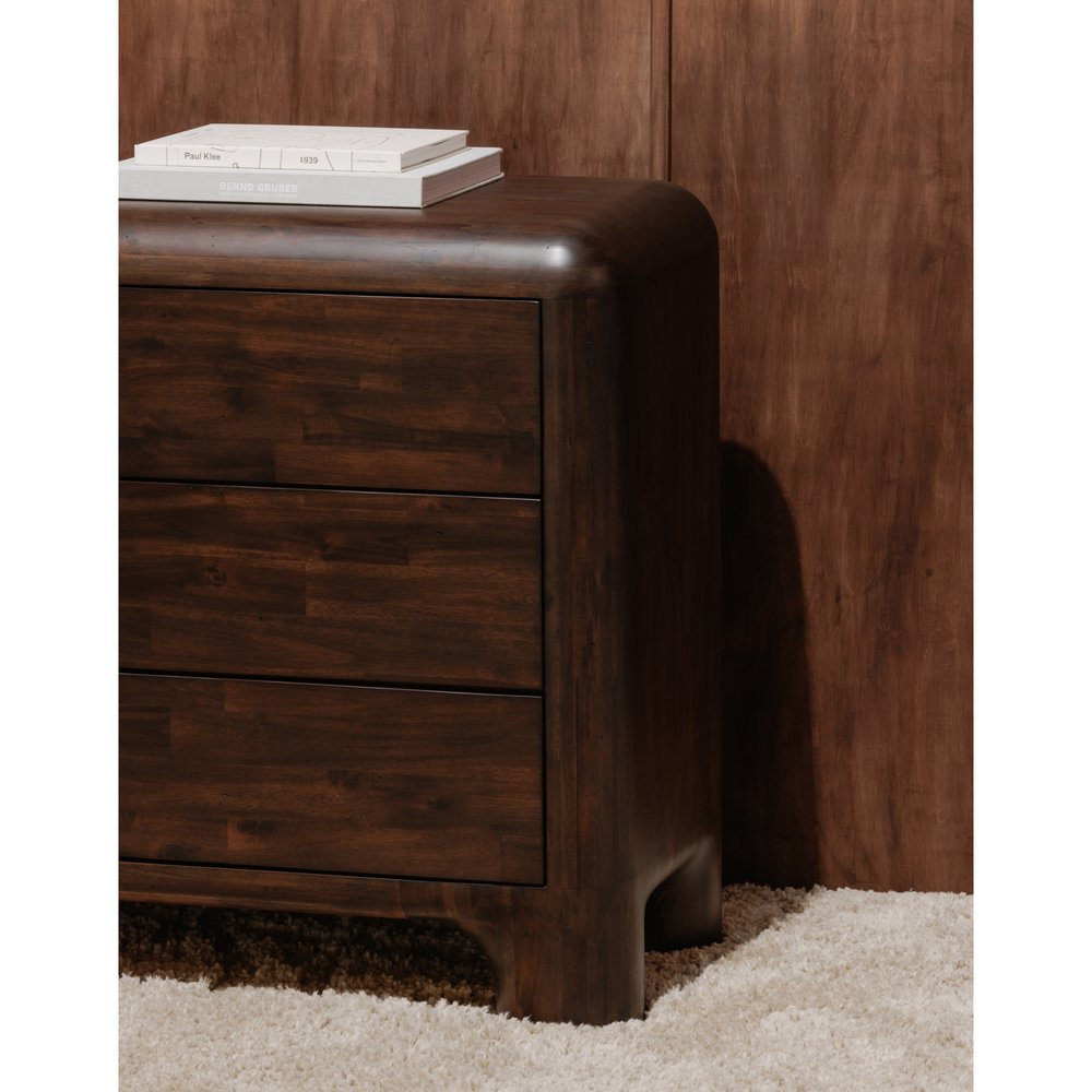 Moes Home - Rowan 6 Drawer Dresser Dark Brown - YR-1015-20 view 12