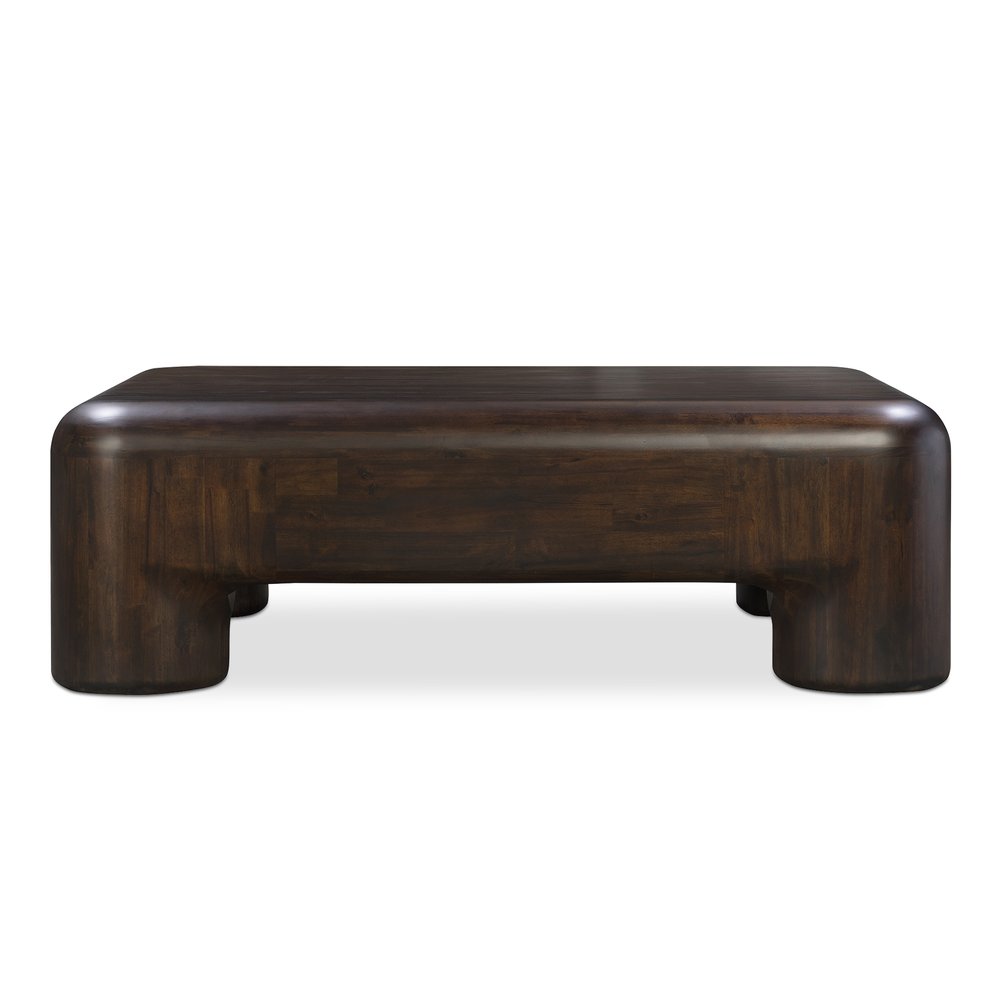 Moes Home - Rowan Coffee Table Dark Brown - YR-1014-20 view 2