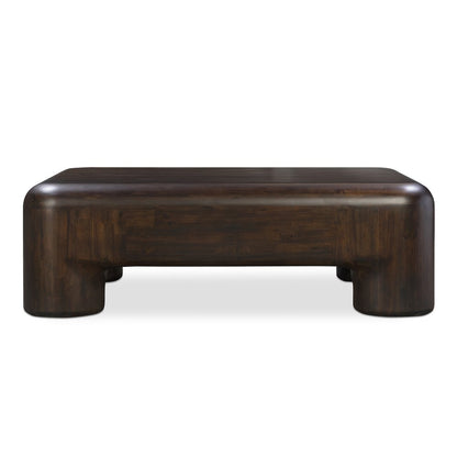 Moes Home - Rowan Coffee Table Dark Brown - YR-1014-20 view 2