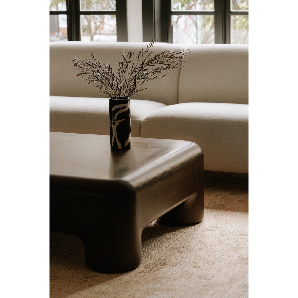 Moes Home - Rowan Coffee Table Dark Brown - YR-1014-20 view 7