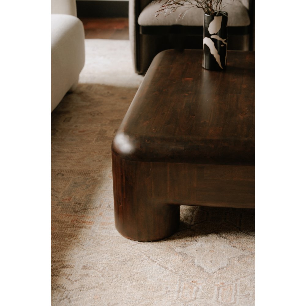 Moes Home - Rowan Coffee Table Dark Brown - YR-1014-20 view 8