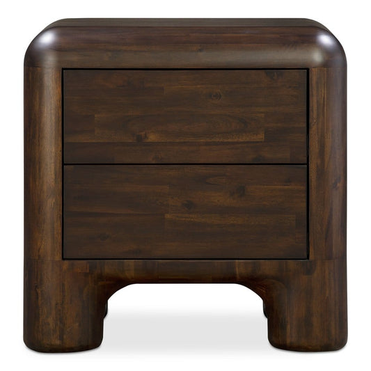 Moes Home - Rowan Nightstand Dark Brown - YR-1016-20 view 2