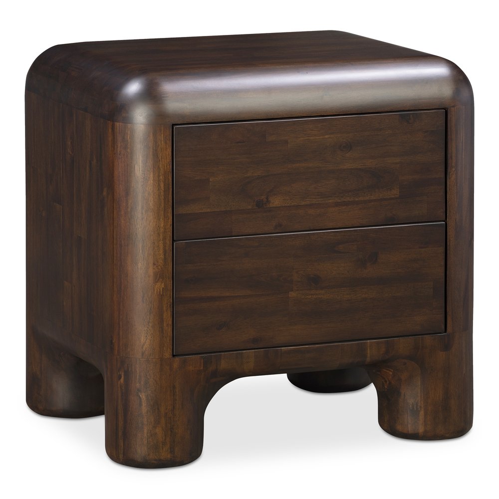 Moes Home - Rowan Nightstand Dark Brown - YR-1016-20 view 4